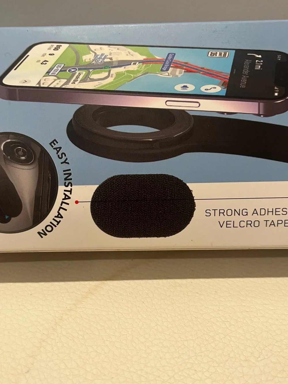 Flexi Magnetic Phone Mount - Black
